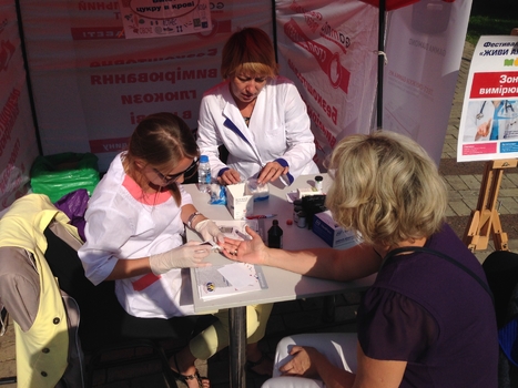 Ternopol city, festival “To live actively"