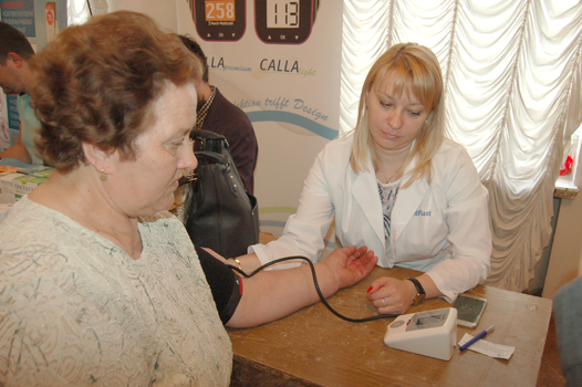 Berdyansk city. Diabetes Day