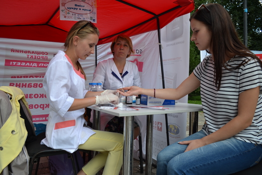 Ternopol city, festival “To live actively"