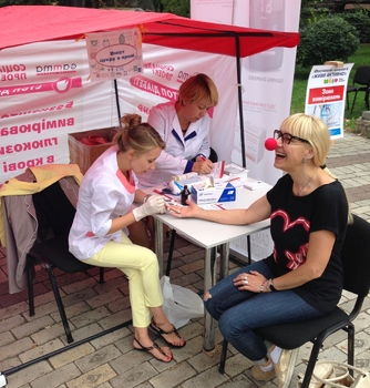 Ternopol city, festival “To live actively"
