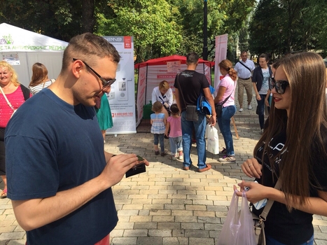 Ternopol city, festival “To live actively"