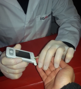 Zaporizhzhya city,  event to the "World Diabetes Day 2016"